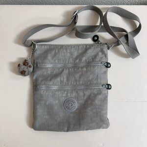 KIPLING Grey Keiko Crossbody Mini Bag